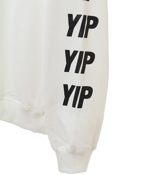 Candy Stripper（キャンディストリッパー）の「PICK ME UP SWEAT HOODIE（パーカー・レディース・ブラック/パープル/オフホワイト・2）」の11枚目の写真