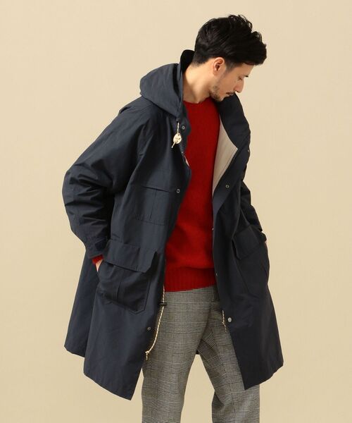 値下げ！！オシャレ&ゴージャス⭐︎バジャックコート セール】SHIPS: ロング マウンテンパーカー ビッグコート（モッズ