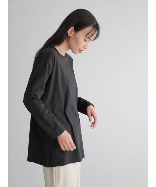 AMERICAN HOLIC（アメリカンホリック）の「サイドスリットイレヘムカットプルオーバー　＊（Tシャツ/カットソー・レディース・アイボリー/ブラック/その他7・FREE）」の7枚目の写真