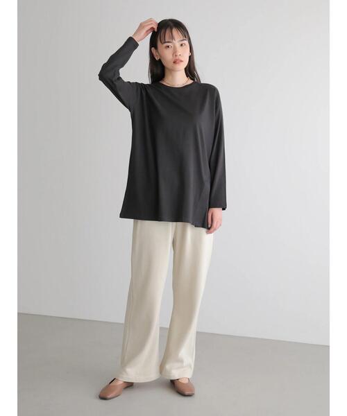 AMERICAN HOLIC（アメリカンホリック）の「サイドスリットイレヘムカットプルオーバー　＊（Tシャツ/カットソー・レディース・アイボリー/ブラック/その他7・FREE）」の8枚目の写真