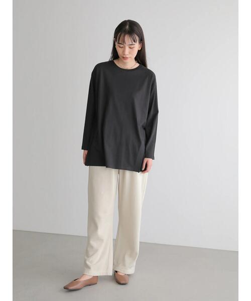 AMERICAN HOLIC（アメリカンホリック）の「サイドスリットイレヘムカットプルオーバー　＊（Tシャツ/カットソー・レディース・アイボリー/ブラック/その他7・FREE）」の9枚目の写真