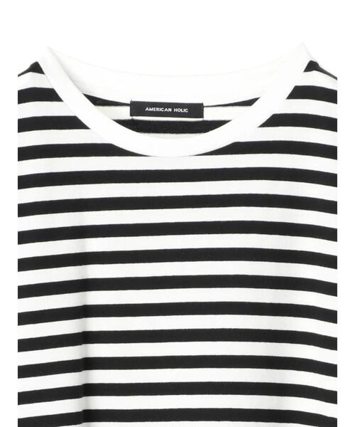 AMERICAN HOLIC（アメリカンホリック）の「サイドスリットイレヘムカットプルオーバー　＊（Tシャツ/カットソー・レディース・アイボリー/ブラック/その他7・FREE）」の12枚目の写真