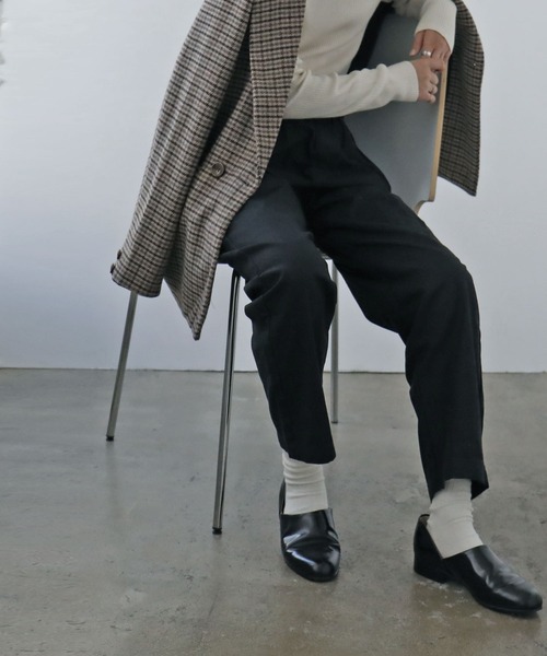 Fashion Letter（ファッションレター）の「ゆったりツイルシェフパンツ（チノパンツ・レディース・ベージュ/カーキ/ブラック・M/L/3L/LL/4L）」の9枚目の写真