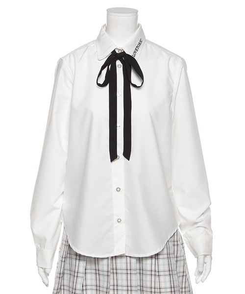 Lovetoxic ラブトキシック の リボンタイつきシャツ シャツ ブラウス Wear
