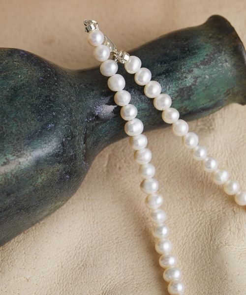UNITED TOKYO（ユナイテッドトウキョウ）の「パールネックレス（ネックレス・メンズ・シルバー・FREE）」の4枚目の写真