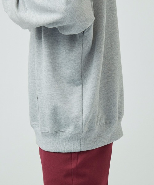 Mark Gonzales（マーク・ゴンザレス）の「Mark Gonzales マークゴンザレス 別注 【エフォートレス ラウンジセットアップ】ワンマイルウェア オーバーサイズロゴ刺繍パーカー＆スウェットパンツ（ルームウェア/パジャマ・メンズ・ブラック/オフホワイト/杢グレー/グレー系その他/グリーン系その他/ベージュ/ブラウン/アッシュブラウン/グレイッシュベージュ/ダークグレー/ブルー・M/L/XL）」の18枚目の写真