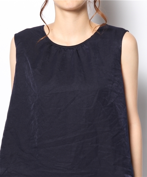 Heather（ヘザー）の「バックリボンオールインワン　553126（つなぎ/オールインワン・レディース・ブラック/ネイビー・FREE）」の7枚目の写真