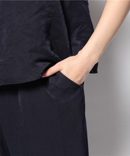 Heather（ヘザー）の「バックリボンオールインワン　553126（つなぎ/オールインワン・レディース・ブラック/ネイビー・FREE）」の9枚目の写真