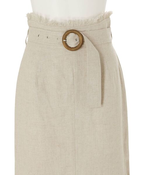 MURUA（ムルーア）の「バックスリットフリンジスカート（スカート・レディース・ブラウン/アイボリー/ブラック・2/1）」の15枚目の写真