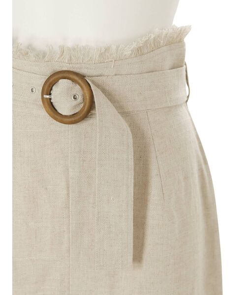 MURUA（ムルーア）の「バックスリットフリンジスカート（スカート・レディース・ブラウン/アイボリー/ブラック・2/1）」の17枚目の写真