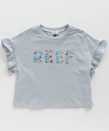4色2柄モチーフロゴプリントTシャツ