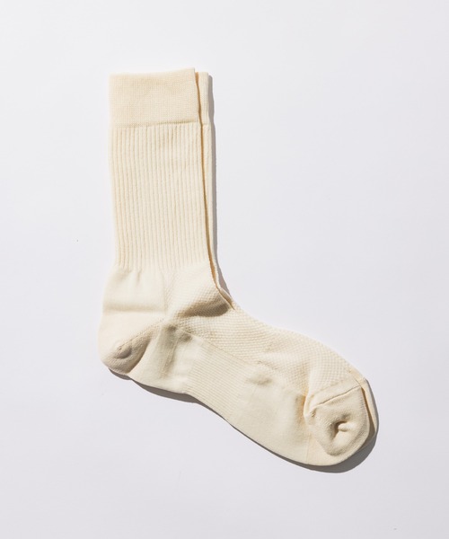 UNITED TOKYO（ユナイテッドトウキョウ）の「パワーフィットコットンソックス（ソックス/靴下・メンズ・イエロー/パープル/グレー/ブラック/グレイッシュベージュ/ベージュ/オフホワイト/アイボリー/カーキ・FREE）」の15枚目の写真
