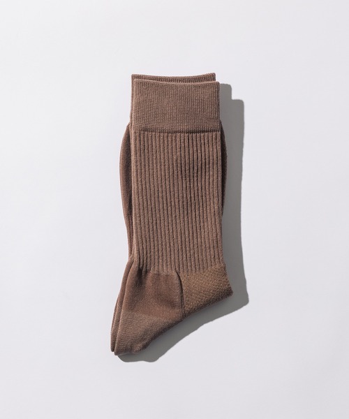 UNITED TOKYO（ユナイテッドトウキョウ）の「パワーフィットコットンソックス（ソックス/靴下・メンズ・イエロー/パープル/グレー/ブラック/グレイッシュベージュ/ベージュ/オフホワイト/アイボリー/カーキ・FREE）」の18枚目の写真