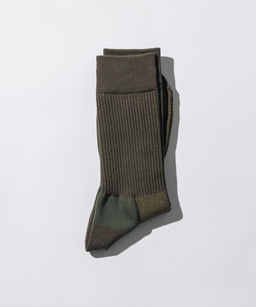 UNITED TOKYO（ユナイテッドトウキョウ）の「パワーフィットコットンソックス（ソックス/靴下・メンズ・イエロー/パープル/グレー/ブラック/グレイッシュベージュ/ベージュ/オフホワイト/アイボリー/カーキ・FREE）」の21枚目の写真