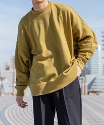 ルーズドルマンスリーブスウェット