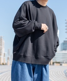 ルーズドルマンスリーブスウェット