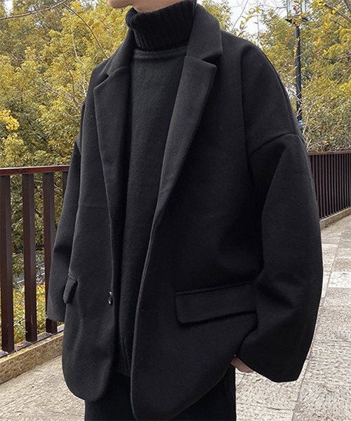 WB ORIGINALS】 Square-cutting Drop Shoulder Tailored Jacket 