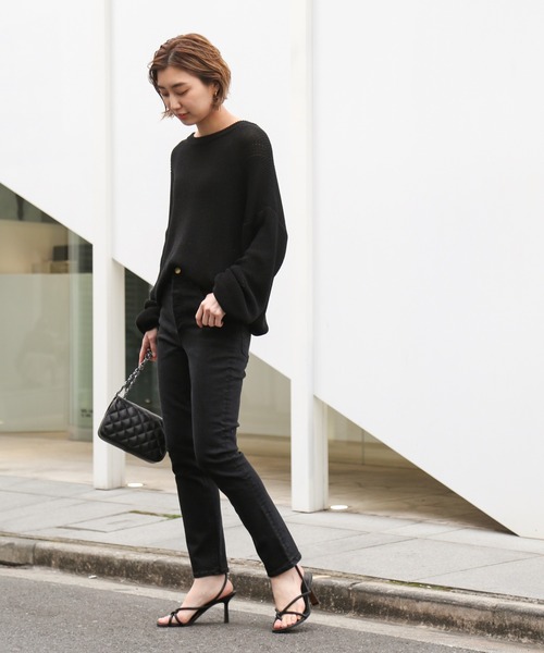 セール】*beauty アゼ クルーネック（ニット/セーター