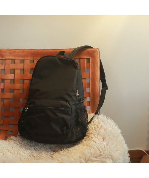 StompStamp（ストンプスタンプ）の「New マザーズリュック Black【AJUGA.original】（バックパック/リュック・レディース・ブラック・FREE）」の3枚目の写真