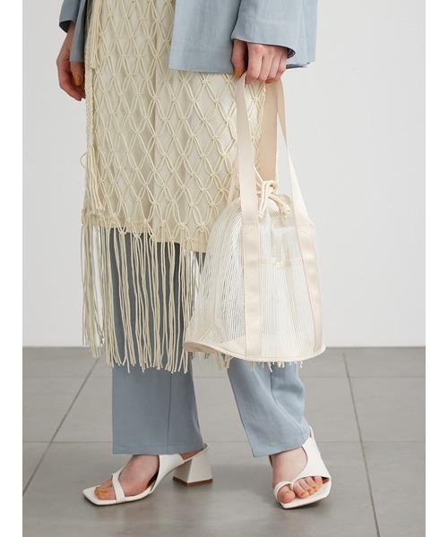 LILY BROWN（リリーブラウン）の「メッシュエアリーバッグ（ショルダー  