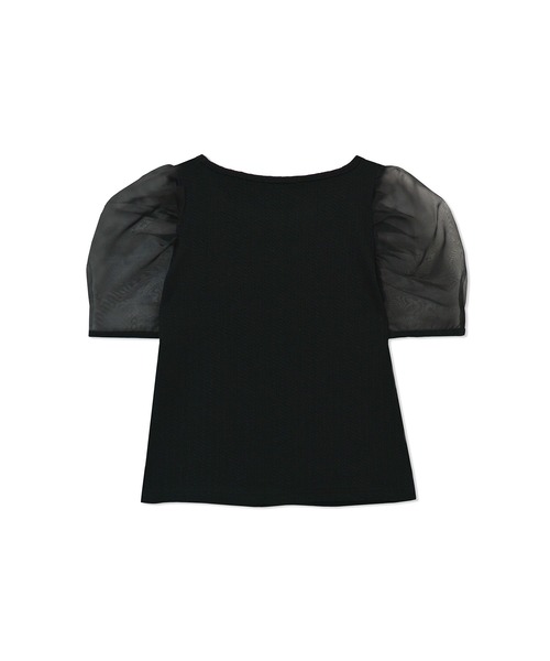 ANDGEEBEE（アンジービー）の「シアースリーブトップス（その他トップス・レディース・ホワイト/ブラック・MEDIUM）」の19枚目の写真