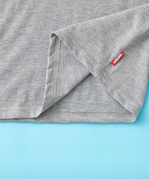SHISKY(シスキー)の「SHISKY / シスキー ビッグシルエット ポケット付き クレイジーパターン カットソー 5分袖 キッズ(Tシャツ/カットソー・キッズ・モカ/ホワイト/杢グレー/ネイビー/ミント/チャコール・110/130/150/140/120/160)」の12枚目の写真