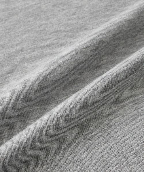 SHISKY(シスキー)の「SHISKY / シスキー ビッグシルエット ポケット付き クレイジーパターン カットソー 5分袖 キッズ(Tシャツ/カットソー・キッズ・モカ/ホワイト/杢グレー/ネイビー/ミント/チャコール・110/130/150/140/120/160)」の13枚目の写真