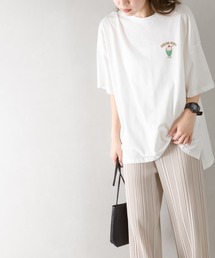 SpRay | クリ－ムソ－ダプリント Tシャツ(Tシャツ/カットソー)