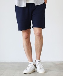 LIL VENDARS | ストレッチ 裏毛 スウェット 膝上 ショートパンツ(スウェットパンツ)