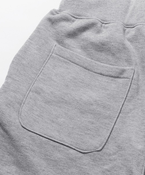 LIL VENDARS（リルヴェンダース）の「ストレッチ 裏毛 スウェット 膝上 ショートパンツ（スウェットパンツ・メンズ・ホワイト/ブラック/ネイビー/ピンク/杢グレー・S/M/L/XL）」の9枚目の写真