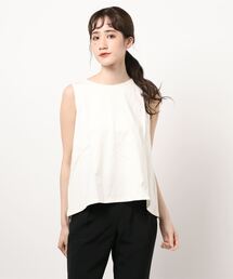 earth music&ecology | オーガニックコットンノースリプルオーバー　＊(Tシャツ/カットソー)