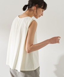 earth music&ecology | オーガニックコットンノースリプルオーバー　＊(Tシャツ/カットソー)