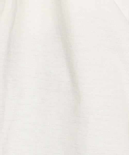 BEAUTY&YOUTH UNITED ARROWS（ビューティーアンドユースユナイテッドアローズ）の「BY∴ ツイルギャザーショートスリーブカットソー（Tシャツ/カットソー・レディース・ブラック/ホワイト/ピンク・FREE）」の10枚目の写真