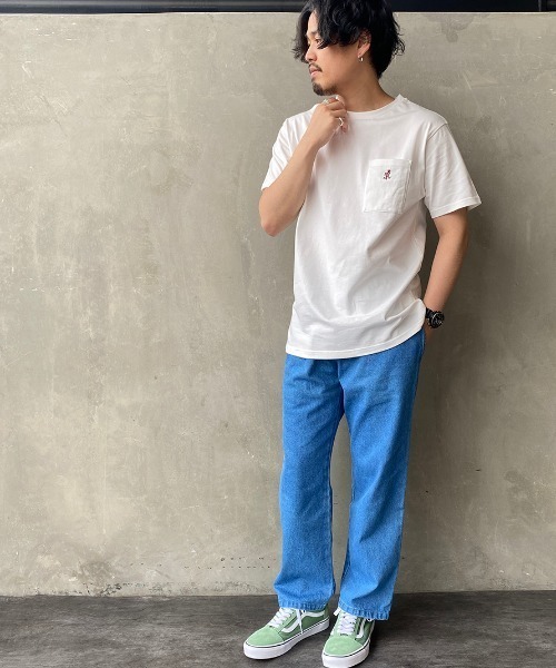 Gramicci（グラミチ）の「[GRAMICCI/グラミチ] ワンポイントロゴTシャツ（Tシャツ/カットソー・レディース・グレー/ブラック/ホワイト・L/M/XL）」の13枚目の写真