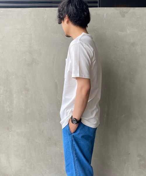 Gramicci（グラミチ）の「[GRAMICCI/グラミチ] ワンポイントロゴTシャツ（Tシャツ/カットソー・レディース・グレー/ブラック/ホワイト・L/M/XL）」の9枚目の写真