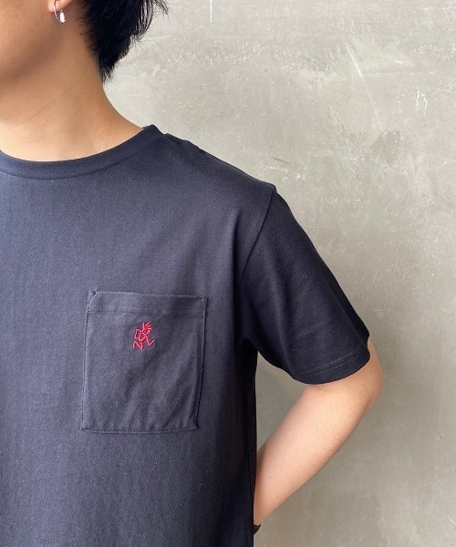 Gramicci（グラミチ）の「[GRAMICCI/グラミチ] ワンポイントロゴTシャツ（Tシャツ/カットソー・レディース・グレー/ブラック/ホワイト・L/M/XL）」の10枚目の写真