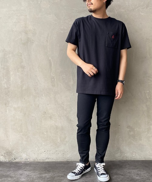 Gramicci（グラミチ）の「[GRAMICCI/グラミチ] ワンポイントロゴTシャツ（Tシャツ/カットソー・レディース・グレー/ブラック/ホワイト・L/M/XL）」の21枚目の写真