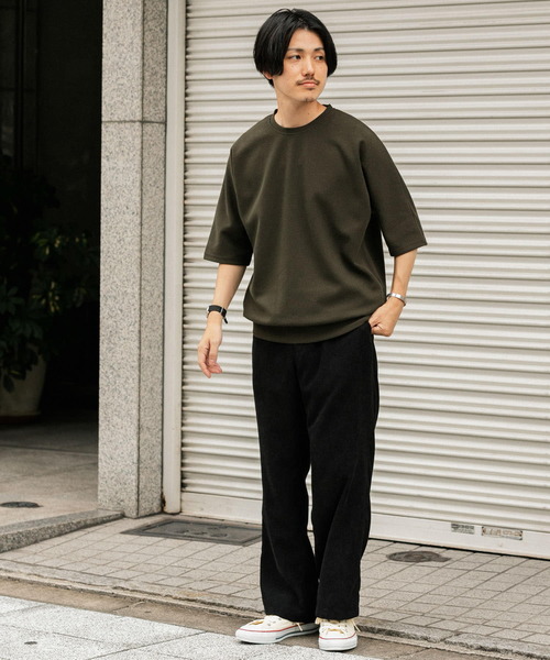 ITEMS URBANRESEARCH(アイテムズ アーバンリサーチ)の「ジャガードTシャツ(Tシャツ/カットソー・メンズ・ブラウン系その他/ホワイト/グレー/ライトブラウン/カーキ/チャコールグレー・MEDIUM/LARGE)」の21枚目の写真