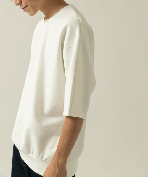 ITEMS URBANRESEARCH(アイテムズ アーバンリサーチ)の「ジャガードTシャツ(Tシャツ/カットソー・メンズ・ブラウン系その他/ホワイト/グレー/ライトブラウン/カーキ/チャコールグレー・MEDIUM/LARGE)」の22枚目の写真