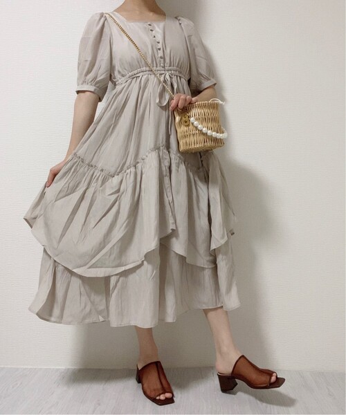 ESPERANZA（エスペランサ）の「シアーメッシュサンダル（サンダル・レディース・ブラック/ベージュ/ブラウン系・S/M/LL/L）」の21枚目の写真