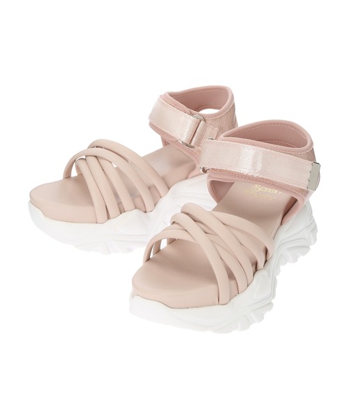 Honey Salon（ハニーサロン）の「クロススポーツサンダル（サンダル・レディース・ホワイト/ブラック/ピンク・SMALL/MEDIUM/LARGE）」の12枚目の写真