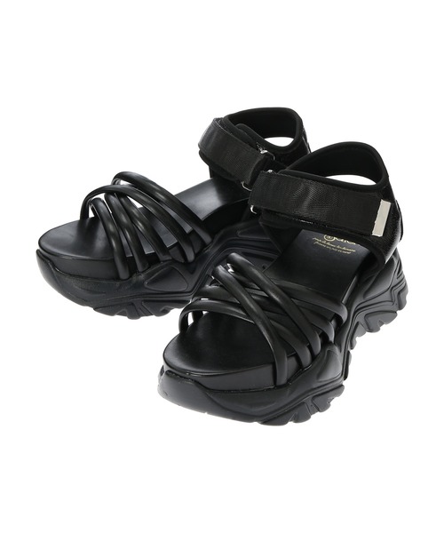 Honey Salon（ハニーサロン）の「クロススポーツサンダル（サンダル・レディース・ホワイト/ブラック/ピンク・SMALL/MEDIUM/LARGE）」の7枚目の写真