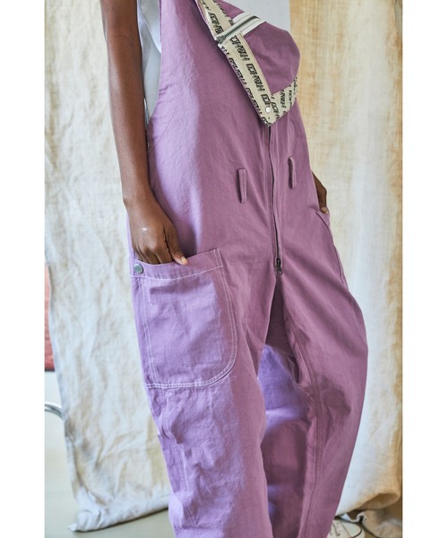 AlexanderLeeChang（アレキサンダーリーチャン）の「AlexanderLeeChang/アレキサンダーリーチャン OVERALLS 21（サロペット/オーバーオール・メンズ・ライトパープル/ベージュ/チャコール・3/2）」の3枚目の写真