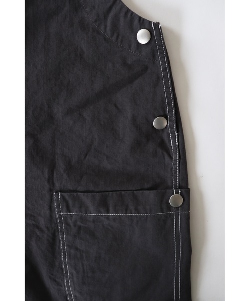 AlexanderLeeChang（アレキサンダーリーチャン）の「AlexanderLeeChang/アレキサンダーリーチャン OVERALLS 21（サロペット/オーバーオール・メンズ・ライトパープル/ベージュ/チャコール・3/2）」の5枚目の写真