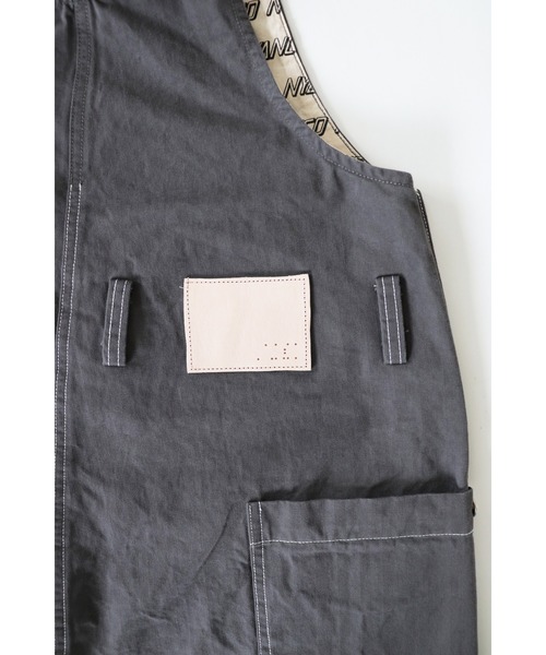 AlexanderLeeChang（アレキサンダーリーチャン）の「AlexanderLeeChang/アレキサンダーリーチャン OVERALLS 21（サロペット/オーバーオール・メンズ・ライトパープル/ベージュ/チャコール・3/2）」の7枚目の写真