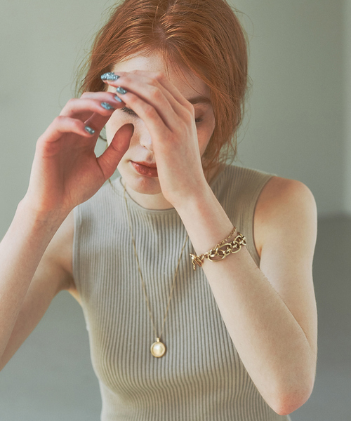 PHILIPPE AUDIBERT（フィリップ オーディベール）の「【WEB・一部店舗限定】Philippe Audibert  別注GLDブレス（ネックレス・レディース・ゴールド・フリー）」の7枚目の写真