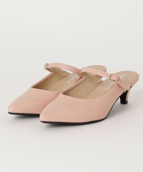 LibertyDoll(リバティードール)の「Liberty Doll / ポインテッドトゥストラップミュール5.5cmヒールパンプス(1158)(パンプス・レディース・ブラック/ピンク/ベージュ/ダークブラウン・L/M/LL/S)」の15枚目の写真