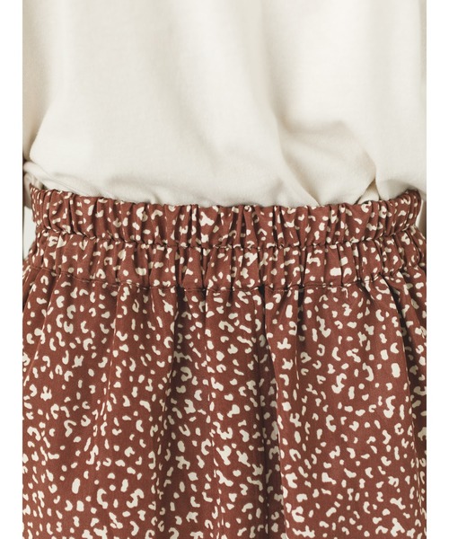 SLURR(スラ―)の「レオパード柄マーメイドロングスカート(スカート・レディース・ブラウン/アイボリー・FREE)」の8枚目の写真