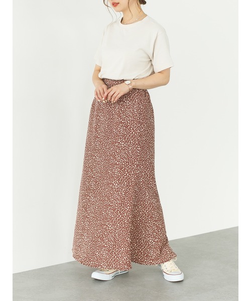 SLURR(スラ―)の「レオパード柄マーメイドロングスカート(スカート・レディース・ブラウン/アイボリー・FREE)」の15枚目の写真