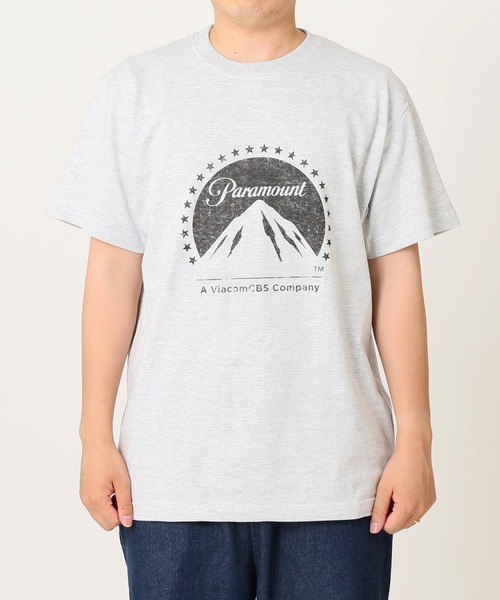 JOURNAL STANDARD relume（ジャーナルスタンダード　レリューム）の「【Paramount×relume/パラマウント】LOGO 別注Tシャツ2（Tシャツ/カットソー・メンズ・グレー・L/XL）」の4枚目の写真